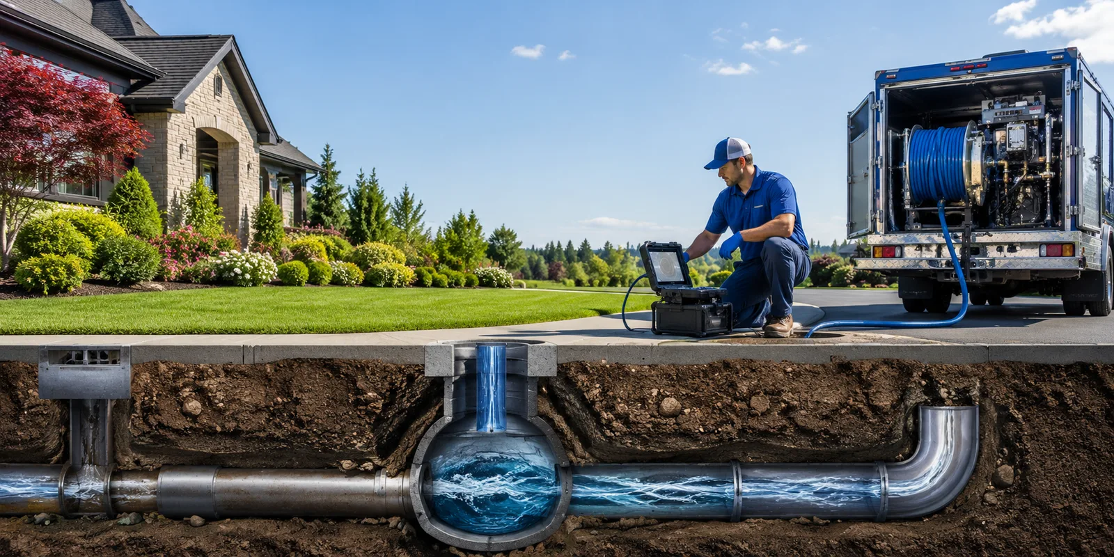 Drainage restoration information for Reston, VA